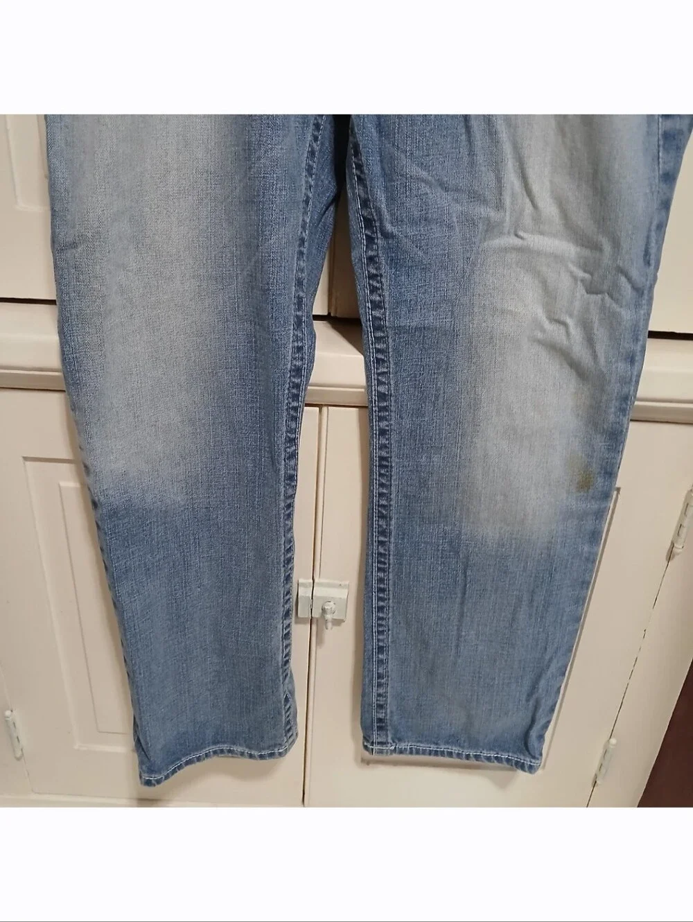 ARIAT Men’s Size 38/32 Bootcut M2 Blue Pants Denim Jeans Cotton Blend *Flawed*